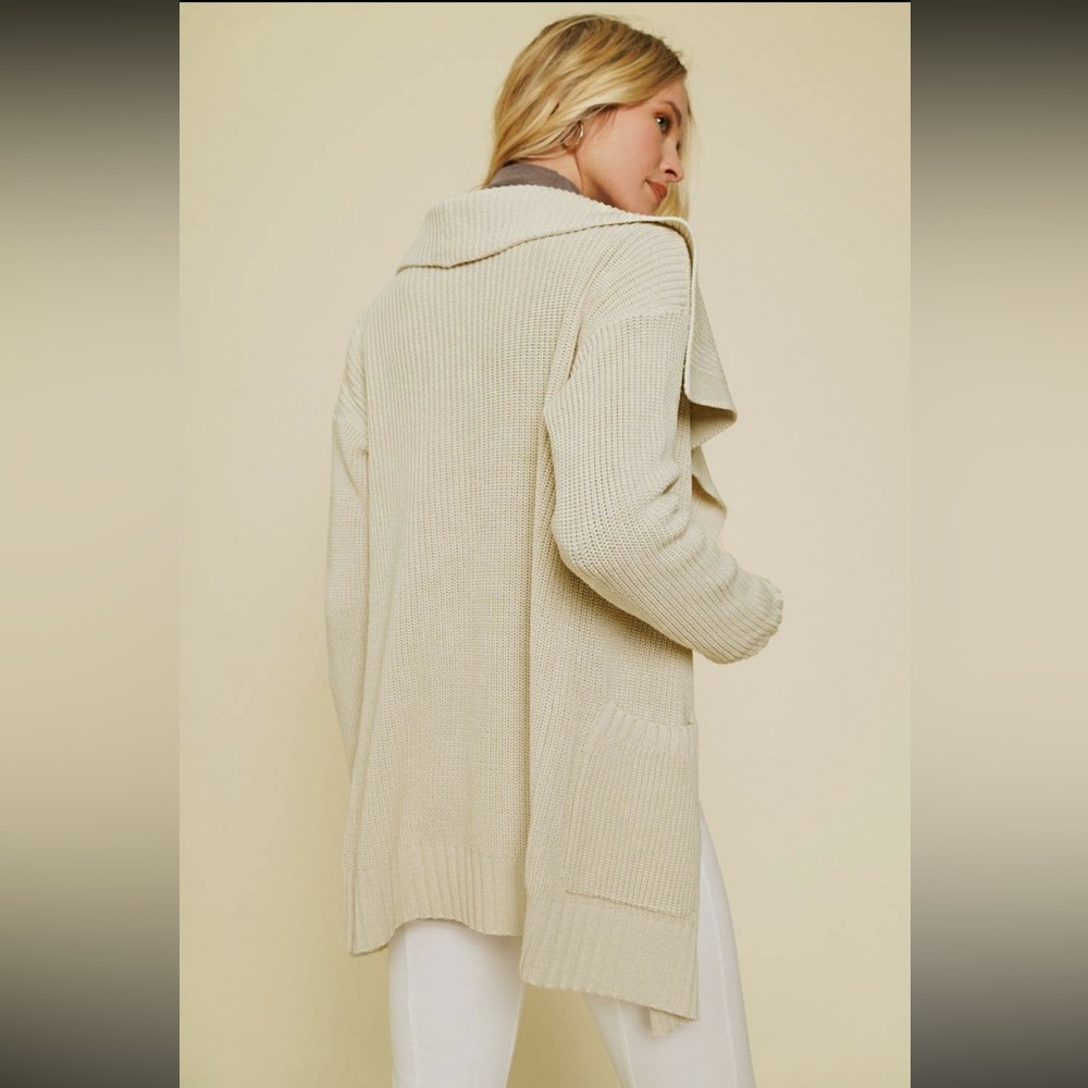 🆕Cardigan Shawl Collar Ivory S, M & L Available - Picture 5 of 5